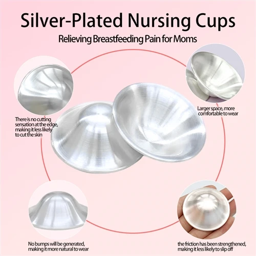 Silver Plated Nusring Cups